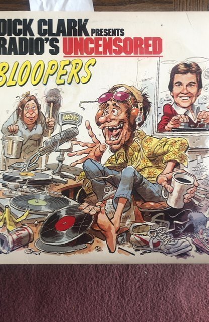 1984 D.Clark  uncensored bloopers LP cover Jack Davis art