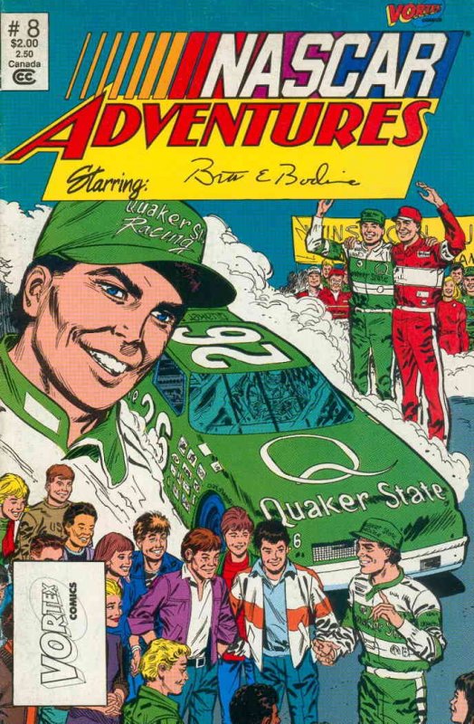 NASCAR Adventures #8 FN ; Vortex | Brett Bodine