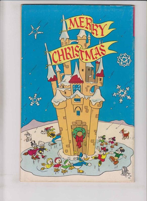 Walt Disney Christmas Parade #7 FN/VF gold key comics with poster - second print 