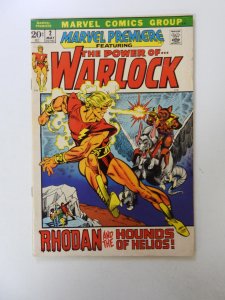 Marvel Premiere #2 (1972) FN condition