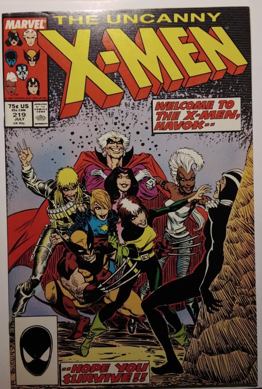 The Uncanny X-Men #219 (1987)