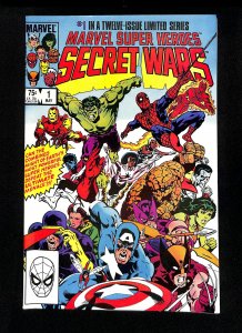 Marvel Super-Heroes Secret Wars #1 Mike Zeck Cover!