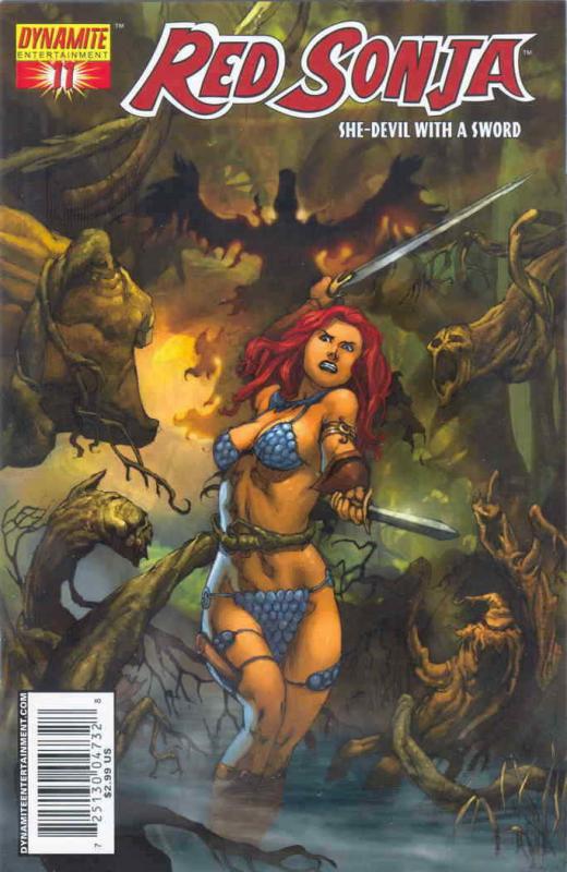 Red Sonja (Dynamite) #11B VF/NM; Dynamite | save on shipping - details inside