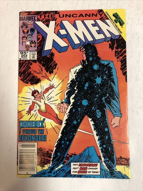 X-Men (1985) # 203 (NM) Canadian Price Variant CPV Get It Signed Chris Claremont