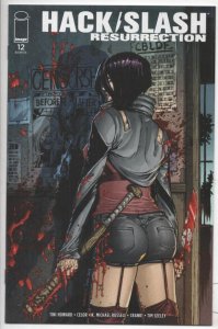 HACK SLASH Resurrection #12 B, NM- Leister cvr 2017 2018 Horror Image