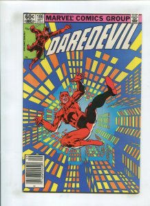 DAREDEVIL #186 (9.2) *FISHERMAN* STILTS 1982