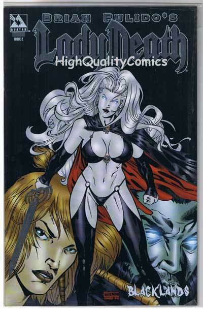 LADY DEATH : BLACKLANDS #2, NM+, Limited, Platinum ,Variant, more LD in store