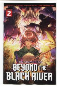 CIMMERIAN BEYOND THE BLACK RIVER (2021 ABLAZE) #2 VARIANT CVR C USANEKORIN