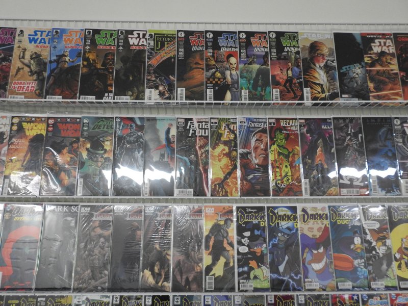 Huge Lot 120+ Comics W/ Star Wars, Darkwing Duck, Wolverine, +More! Avg VF/NM