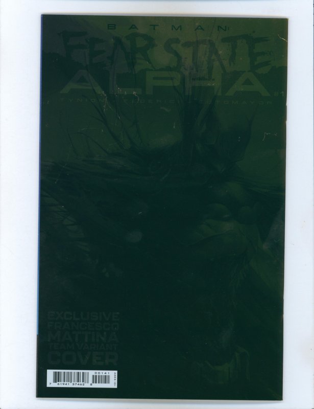 Batman Fear State Alpha 1 Mattina Foil Variant