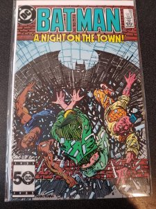 Batman #392 (DC Comics 1986) A Night on the Town! - Tom Mandrake Cover & Art