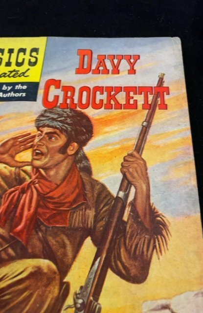 Classics Illustrated #129 (1955) Gd/VG Davy Crockett