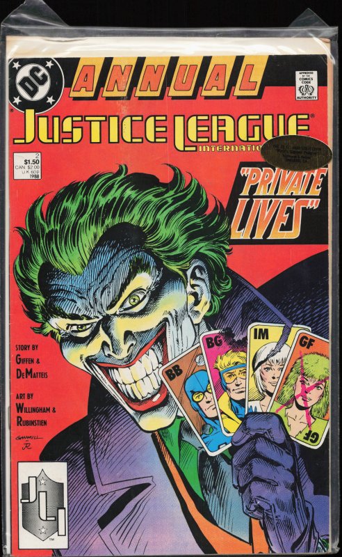 Justice League International Annual #2 (1988)