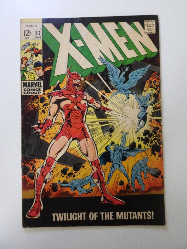 The X-Men #52 (1969) VG- condition moisture damage