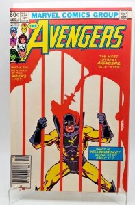 AVENGERS #224-(1982) YELLOWJACKET Newsstand NM-