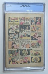 Single Series #24 (1940, United Features) CGC 2.5 Alice In Wonderland 