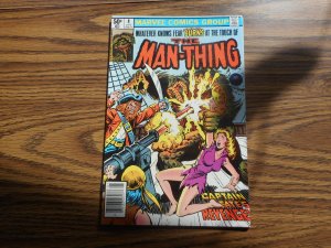 MAN-THING #8  BOB WIACEK COVER & ART HIGH GRADE GEM 9.0 OR BETTER WOW!!!