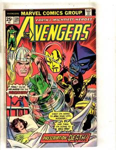 Avengers # 139 VF Marvel Comic Book Iron Man Hulk Thor Captain America FM5