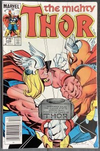 Thor #338 Newsstand (1983, Marvel) 2nd App. Beta Ray Bill. VF+