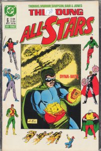 Young All-Stars #6 (1987) Dyna-Mite [Key Issue]