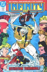 Infinity Inc. (1984 series) #29, NM (Stock photo)