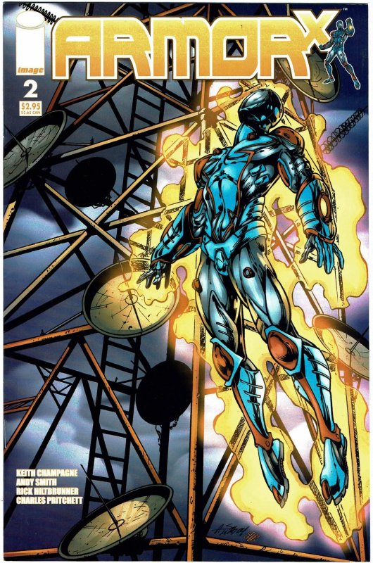 Armor X #1-4 Complete Set NM+