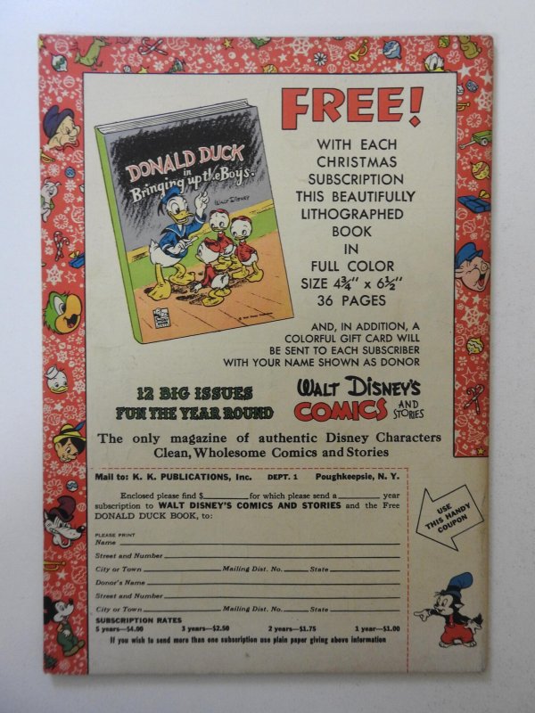 Walt Disney's Comics & Stories #124 (1951) FN- Condition!