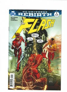 Flash #9 VF+ 8.5 DC Comics Rebirth 2016 Kid Flash app.
