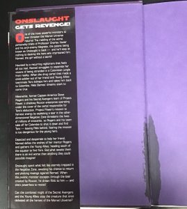 Onslaught Unleashed HC w Dust Jacket Marvel Comics 1st Printing 2011