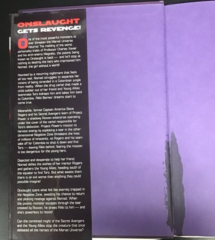 Onslaught Unleashed HC w Dust Jacket Marvel Comics 1st Printing 2011