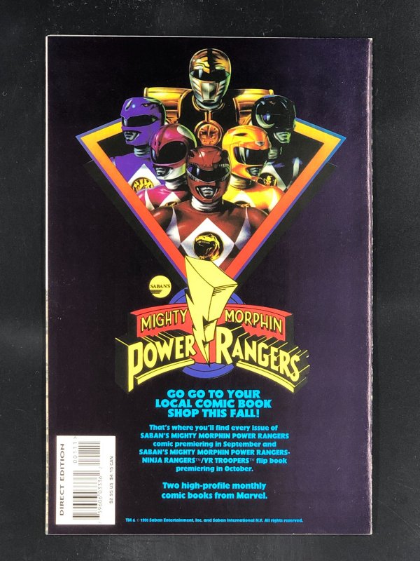 Mighty Morphin Power Rangers: The Movie #1 Variant Cover (1995)