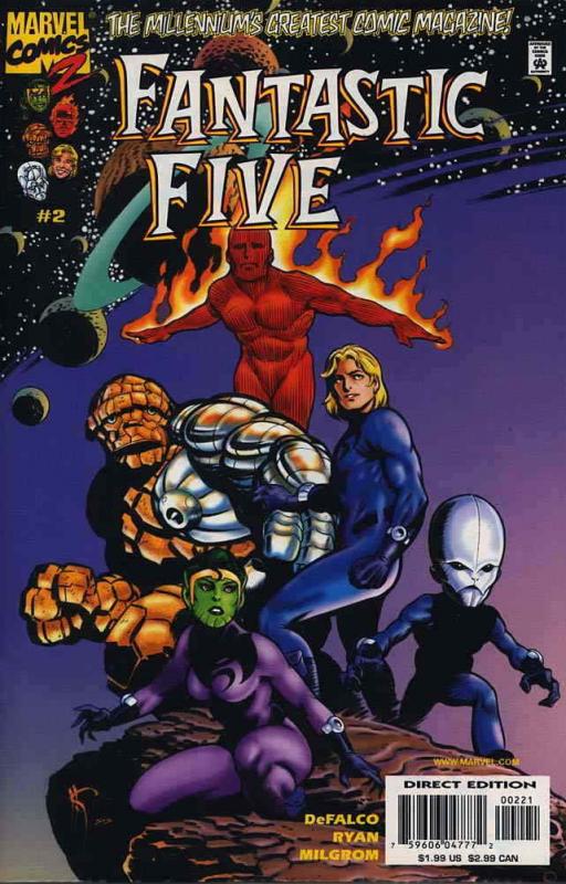 Fantastic Five #2A VF; Marvel | save on shipping - details inside