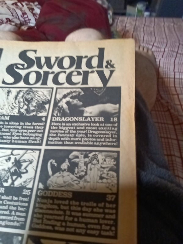 Warren Presents SWORD & SORCERY Comix #13 Empire Strikes Back Clash Of Titans