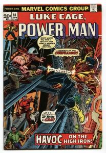 POWER MAN #18 2nd ISSUE-LUKE CAGE HERO FOR HIRE-1973-comic book