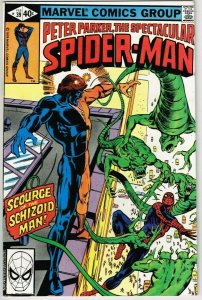 Spectacular Spider-Man #39 (1976) - 9.0 VF/NM *Scourge of the Schizoid Man*