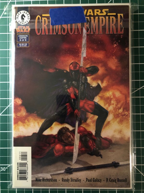 Star Wars: Crimson Empire #1, 2, 3, 4, 5, 6 (1997) Full run
