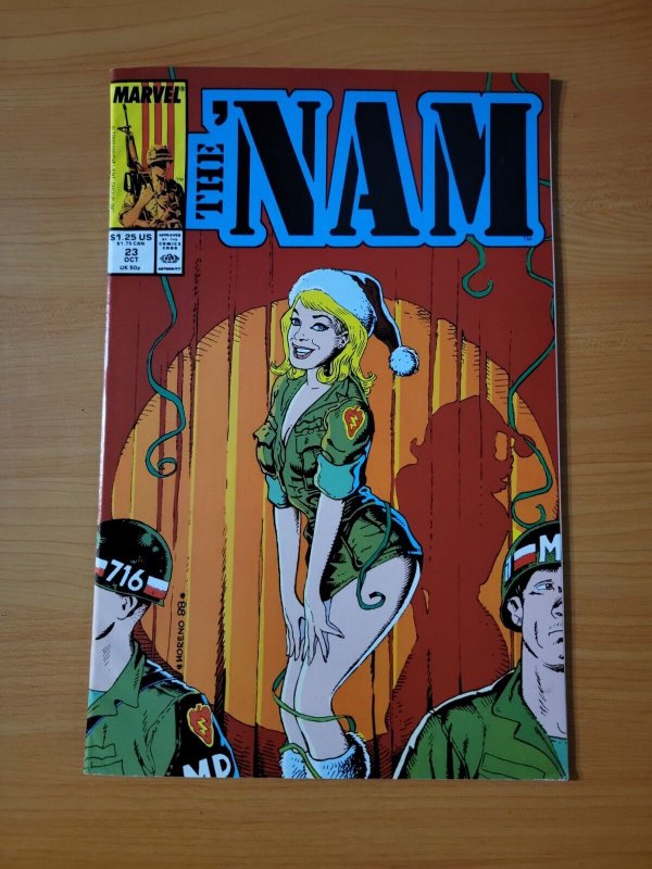 The 'Nam #23 Direct Market Edition ~ NEAR MINT NM ~ 1988 Marvel Comics