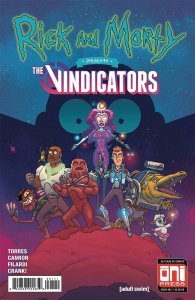 Rick & Morty Presents The Vindicators #1 Cvr A (Cvr A) Oni Press Inc. Comic Book