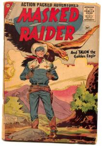 Masked Raider #5 1956- Charlton Western- Silver Age P/F