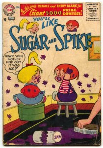 Sugar & Spike #4 1956 DC humor- Sheldon Mayer -G