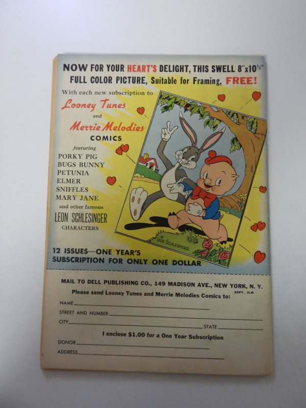 Looney Tunes and Merrie Melodies Comics #17 (1943) VG+ condition