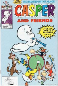 Harvey Comics # 3 Casper & Friends - Look at the Awesome Colors No Yellow!