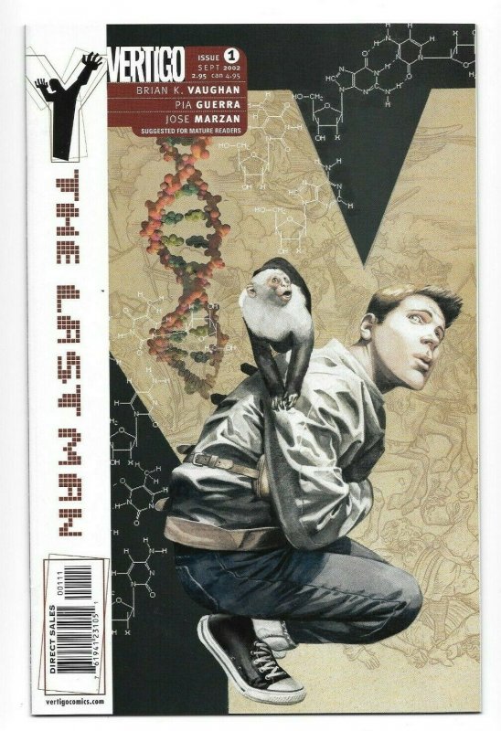 Y The Last Man #1 NM/MT 9.6-9.8 High Grade 1st App. Yorick DC Vertigo Vaughan