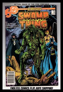 Swamp Thing #46 (1986) Crisis on Infinite Earths X-Over!  / EBI#3
