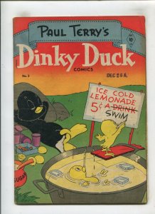 PAUL TERRY'S DINKY DUCK #2 (3.5/4.0) DAN DECARLO!! 1952