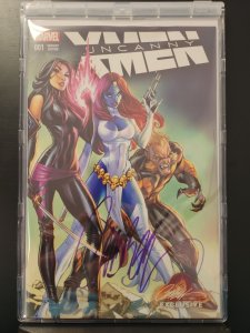 Uncanny X-Men #1 - Signed J. Scott Campbell / Encased (9.2ob) 2016