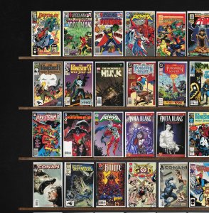 Huge Lot 150+ Comics with Conan, The Defenders, Excalibur & More!