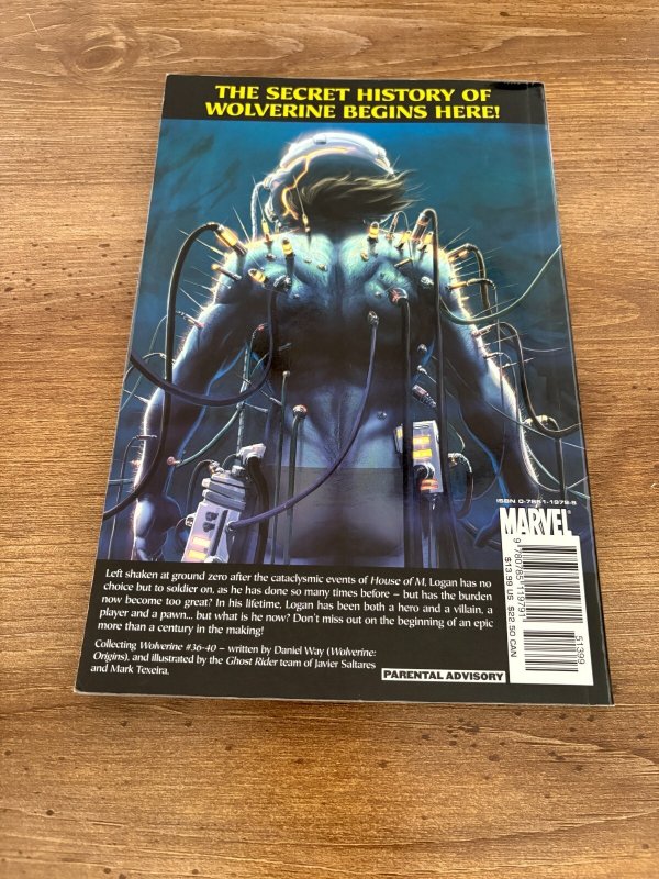 Origins & Endings Marvel Comics TPB Graphic Novel Comic Book Wolverine 1 J335
