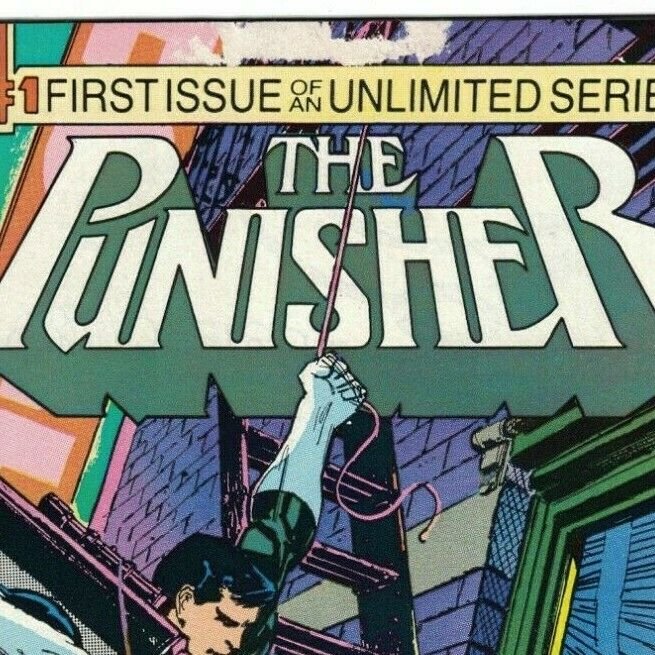 the Punisher vol. 2 #1 VG unlimited series - marvel copper age comic book 1987