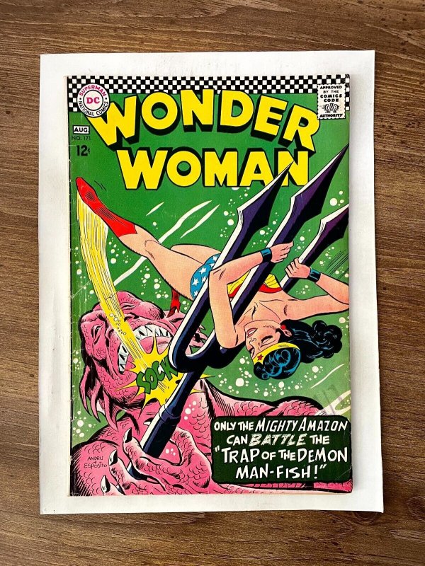 Wonder Woman # 171 FN DC Silver Age Comic Book Superman Batman Flash 21 J859